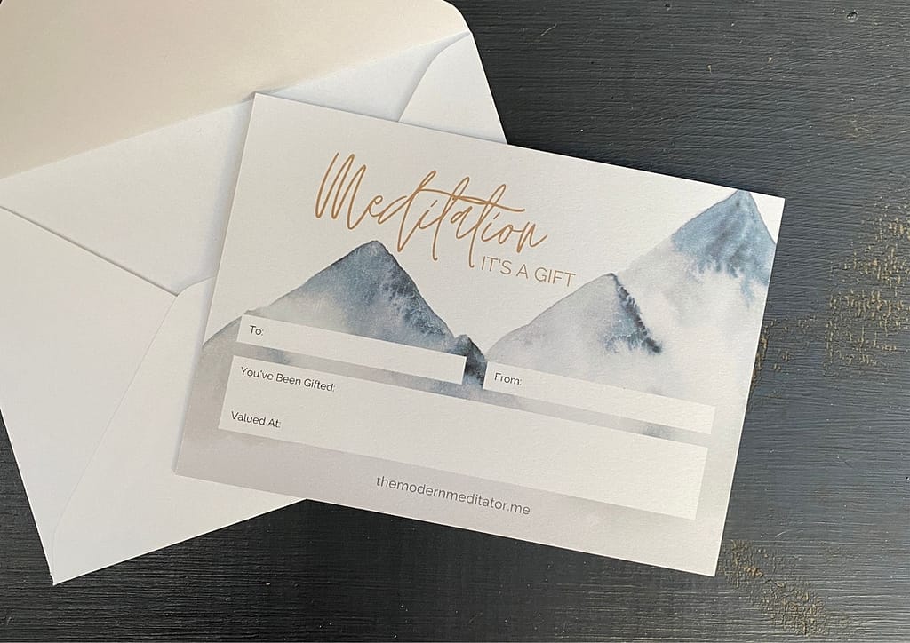 The Modern Meditator Gift Card